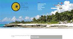 Desktop Screenshot of hotelelsoldelcaribe.com